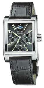 Pre-Owned Oris Miles Rectangular Complication Watch